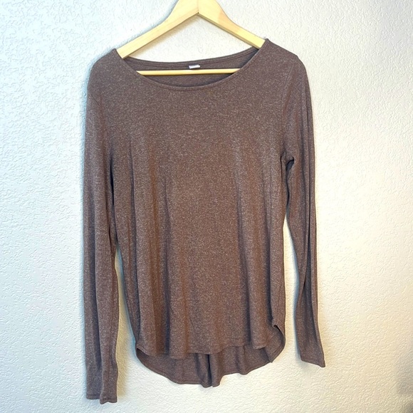 Old Navy Long Sleeve Shirt Brown Size Medium - Picture 3 of 9